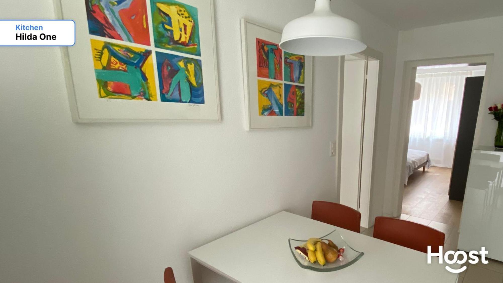 H1 With 4,5 Room, Bathroom, Kitchen, Central, Quiet & Modern With Office Zürich Eksteriør billede